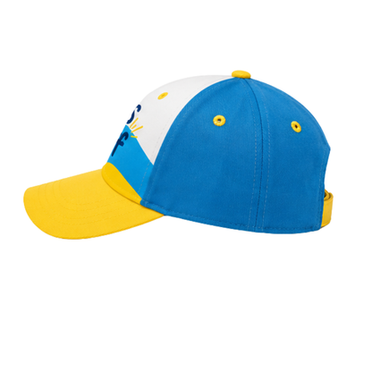 Toys and Stuff Kids Baseball Cap – Adjustable Blue & Yellow Adventure Hat